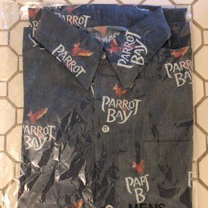 NWT Men's Parrot Bay Hawaiian Shirt Size Medium